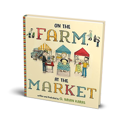 On the Farm at the Market book cover
