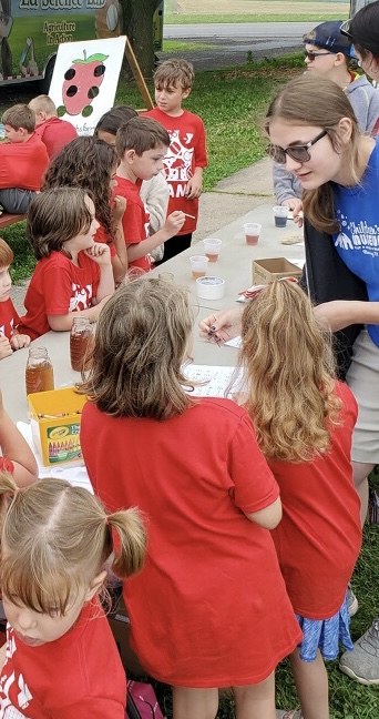 Honey project at Rohrbachs Ag Camp