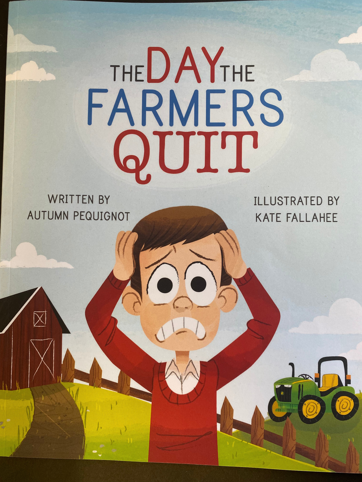 The Day the Farmers Quit book cover image