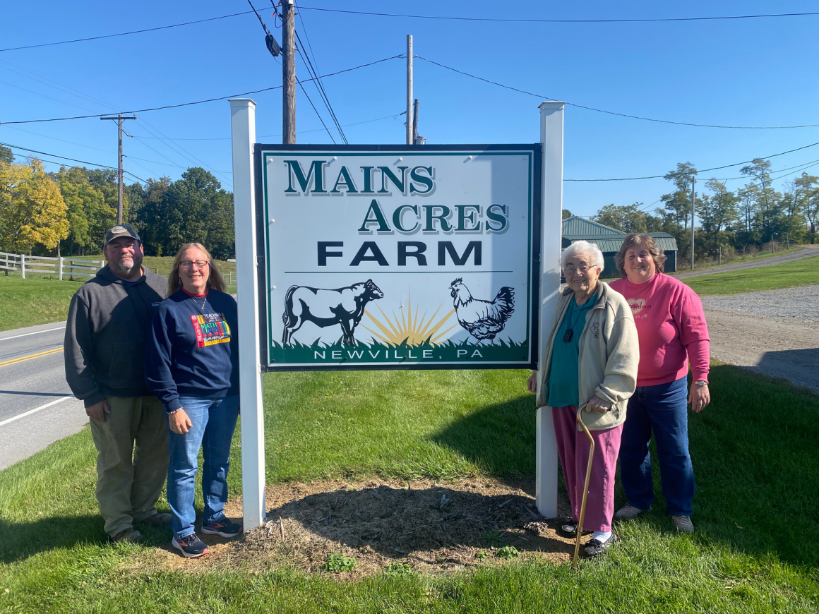 Cumberland County Family Leaving Farming Legacy