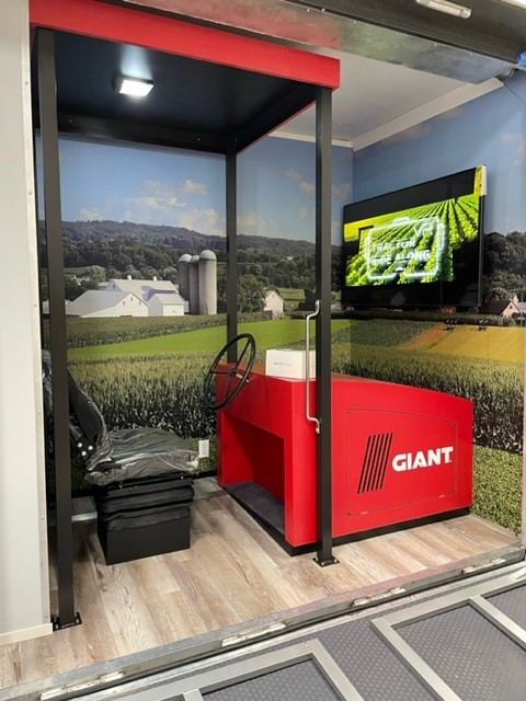 Virtual Tractor Ride on Ag Immersion Trailer