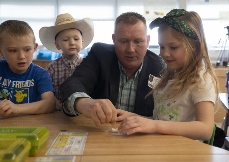 Tommy Nagle at 2024 Ag Literacy Week