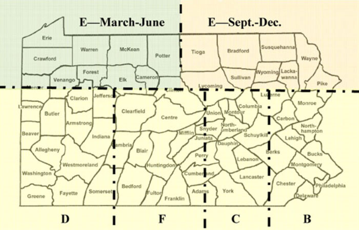 ag lab visitation map 