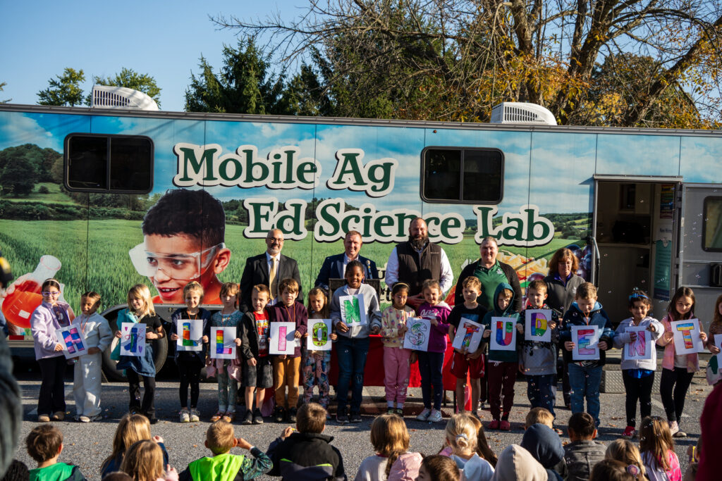 2 Millionth Student Visits Mobile Ag Ed Science Lab
